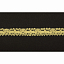 Кружево вязаное хлопковое Alfa AF-061-010 13 мм желтый