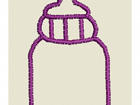 Дизайн для вышивки «Детский алфавит + цифры + бутылочки»