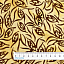 Ткань хлопок пэчворк коричневый, батик флора, Antology Fabrics (арт. 2181Q-X)