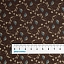 Ткань хлопок для пэчворка для одежды коричневый, мелкий цветочек цветы, Windham Fabrics (арт. 5416-11)