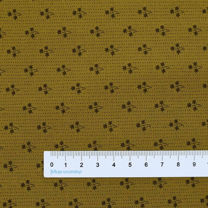 Ткань хлопок пэчворк болотный, фактура, Stof (арт. 4514-248)