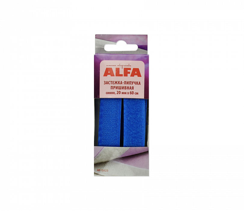 Контактная лента Alfa AF-SA23 20 мм х 60 см, синий