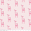 Ткань фланель пэчворк розовый, детская тематика животные, Riley Blake (арт. 253643)