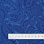 Ткань хлопок пэчворк синий, пейсли, Benartex (арт. 425658B)