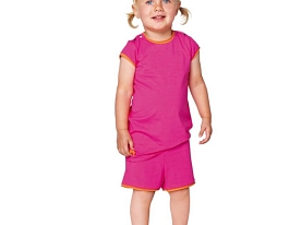 Выкройка детская Burda арт. 9411 туника, футболка и шорты