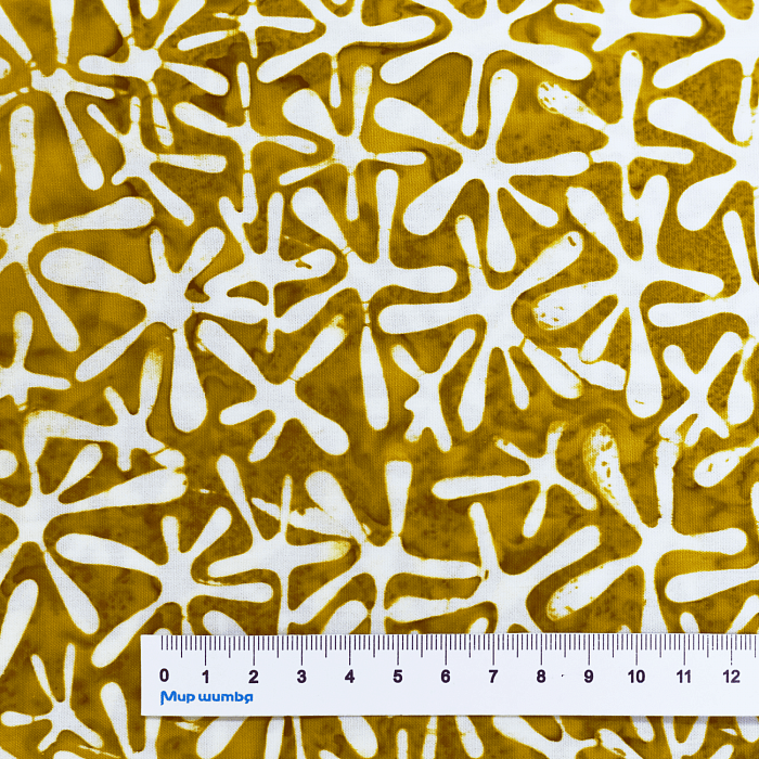 Ткань хлопок пэчворк коричневый, батик, Antology Fabrics (арт. 2180Q-X)