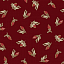 Ткань хлопок пэчворк бордовый болотный красный, цветы, Maywood Studio (арт. )
