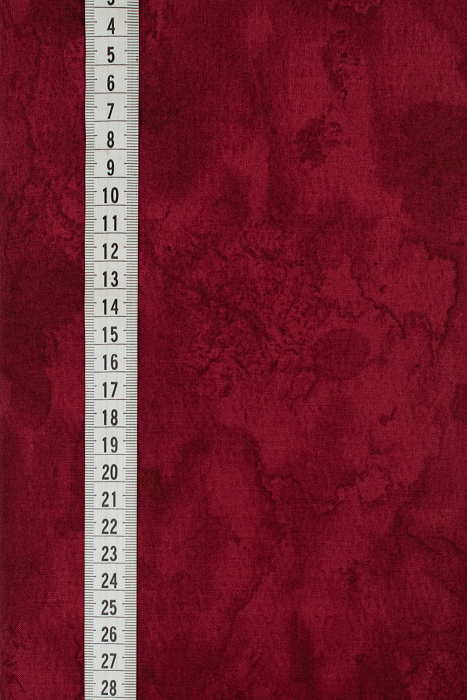 Ткань хлопок пэчворк бордовый, муар, ALFA (арт. 232346)
