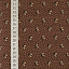 Ткань хлопок пэчворк коричневый, цветы фактура, ALFA (арт. 229683)
