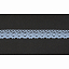 Кружево вязаное хлопковое Alfa AF-373-040 18 мм голубой