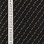 Ткань хлопок пэчворк черный, полоски завитки, ALFA (арт. 243137)
