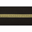 Кружево вязаное хлопковое Alfa AF-368-010 12 мм желтый