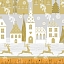 Ткань хлопок для пэчворка для одежды золото, новый год, Windham Fabrics (арт. 51772M-1)