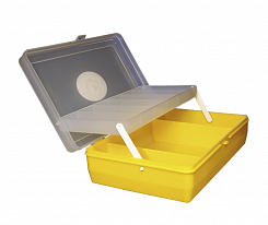 Коробка для мелочей Тривол-М тип 4 с микролифтом желтая
