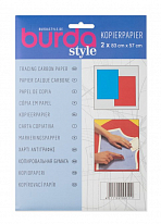 Копировальная бумага Burda 1100 A син./красн., 83 х 57 см, 2 шт.