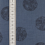 Ткань хлопок пэчворк синий, необычные, ALFA (арт. AL-7034)
