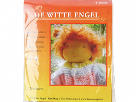 Трикотаж для кукол De Witte Engel T10603 25 x 80 см, загар