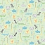 Ткань хлопок для пэчворка для одежды разноцветные, детская тематика животные, Benartex (арт. 0882104B)