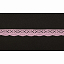 Кружево вязаное хлопковое Alfa AF-048-020 13 мм розовый