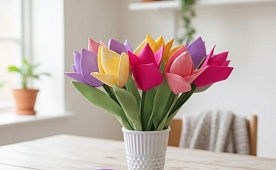 Мастер-класс «Тюльпаны»