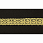 Кружево вязаное хлопковое Alfa AF-086-010 15 мм желтый