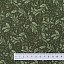 Ткань хлопок пэчворк зеленый, цветы, Benartex (арт. 6124-46)