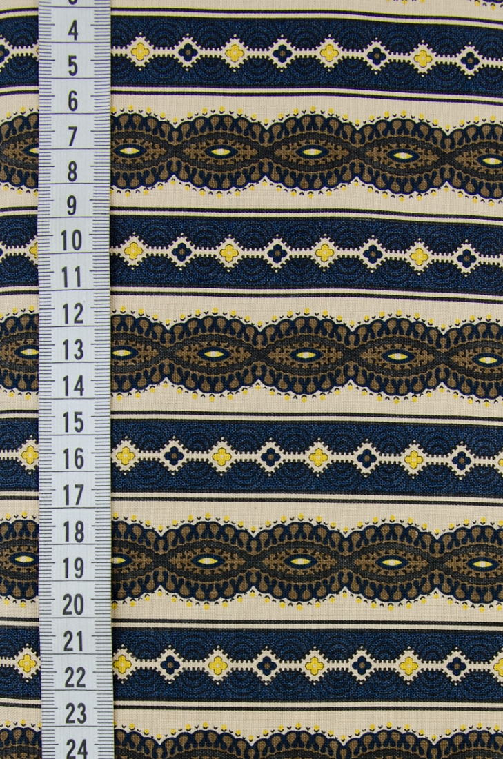 Ткань хлопок для пэчворка разноцветные, полоски, ALFA (арт. 179935)