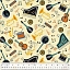Ткань хлопок для пэчворка желтый, музыка, Windham Fabrics (арт. 54428-2)