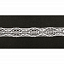 Кружево вязаное хлопковое Alfa AF-029-001 24 мм белый
