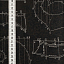 Ткань хлопок пэчворк черный, необычные рукоделие, ALFA (арт. AL-7231)