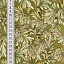 Ткань хлопок пэчворк зеленый коричневый травяной, цветы, ALFA (арт. 213243)