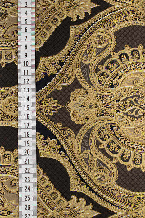 Ткань хлопок пэчворк коричневый, винтаж, ALFA (арт. 213235)