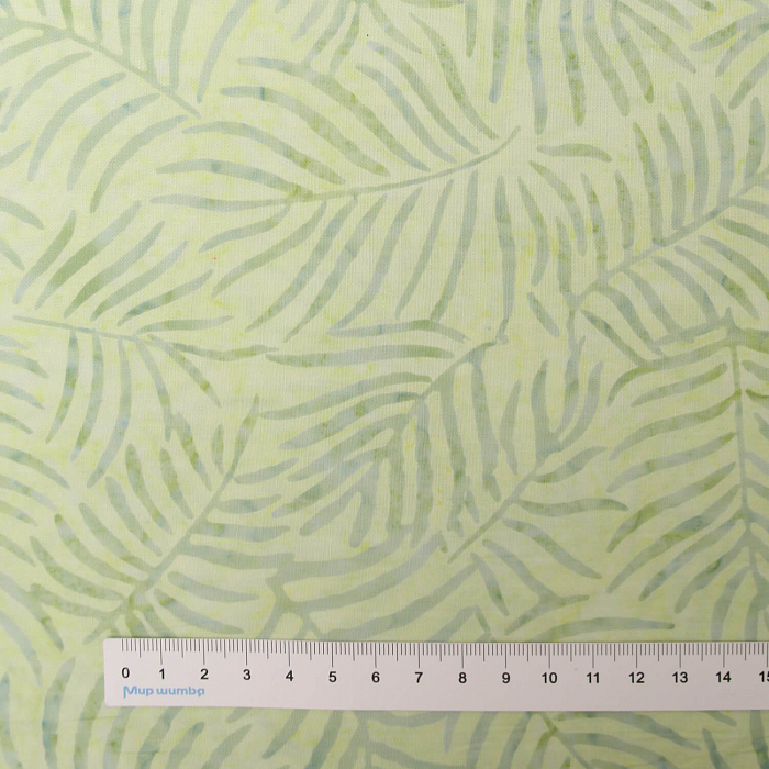 Ткань хлопок пэчворк зеленый, батик, Moda (арт. 4357 33)