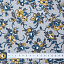Ткань хлопок пэчворк синий, цветы флора, Riley Blake (арт. C10251-GRAY)