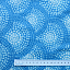 Ткань хлопок пэчворк голубой, необычные геометрия горох и точки, Moda (арт. 51245 12D)