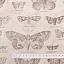 Ткань хлопок пэчворк серый, птицы и бабочки, FreeSpirit (арт. PWTH004.PARCHMENT)