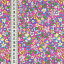 Ткань хлопок пэчворк розовый разноцветные, мелкий цветочек цветы, ALFA (арт. 229446)