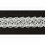 Кружево вязаное хлопковое Alfa AF-145-001 20 мм белый