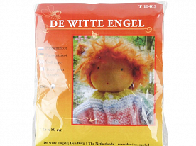 Трикотаж для кукол De Witte Engel T10403 25 x 80 см, т.коричн.