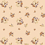 Ткань хлопок пэчворк оранжевый, цветы, Windham Fabrics (арт. 50346-6)
