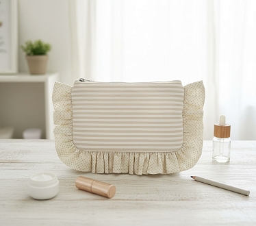 Мастер-класс по пошиву косметички с рюшами