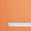 Ткань хлопок пэчворк оранжевый, геометрия, Benartex (арт. 1033837B)