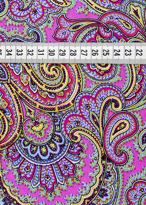 Ткань хлопок пэчворк розовый, , ALFA C (арт. 128532)