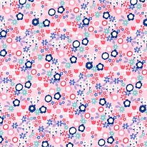 Ткань 100% хлопок [CX7275-PINK-D]