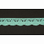 Кружево вязаное хлопковое Alfa AF-151-075 19 мм мятный