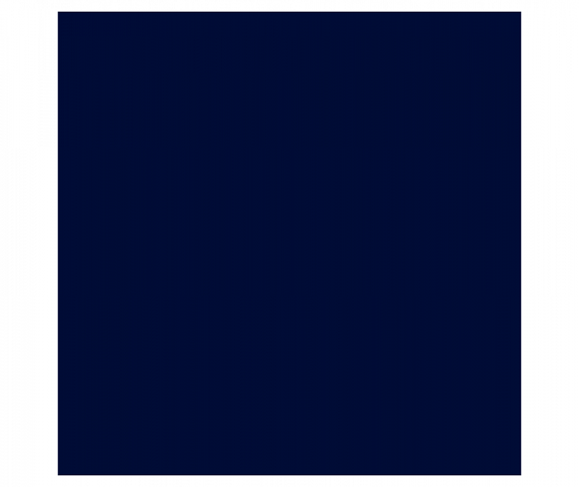 Ткань хлопок ткани на изнанку синий, однотонная, Benartex (арт. 3000SW-55)