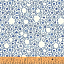 Ткань хлопок пэчворк синий, горох и точки, Windham Fabrics (арт. 123362)