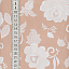 Ткань хлопок пэчворк белый бежевый, цветы розы, ALFA (арт. 232256)