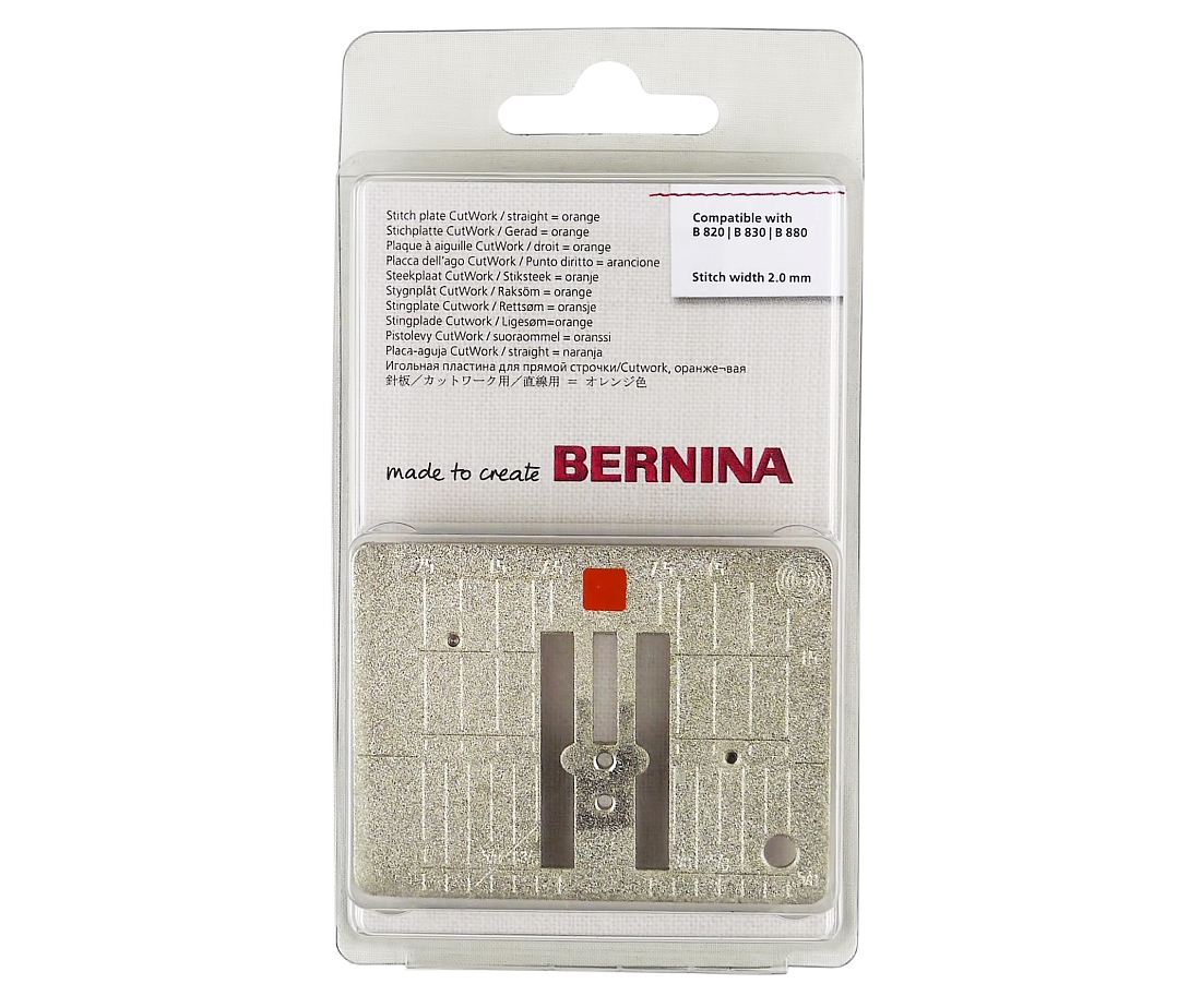Пластина игольная для прямой строчки Bernina 033 339 71 07