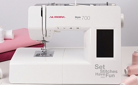 Презентация швейной машины Aurora Style 700